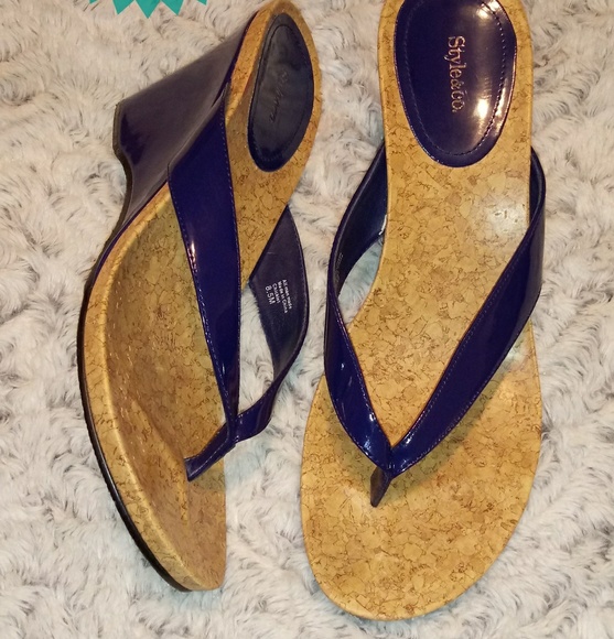 Style & Co. Shoes - 3/$25. Style & Co. navy sandals